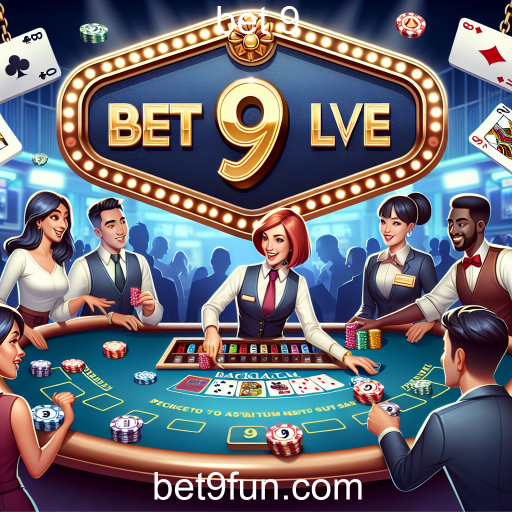 A Ascensão dos Cassinos ao Vivo no Bet 9